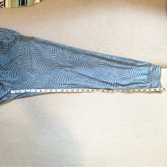 Chubbies Calm Blue Palms Lightweight Jogger Pants Size XL